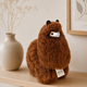 Inkari Mascotte en alpaga naturel 32 cm