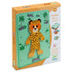 Djeco Puzzle magnétique pour enfants Inzebox Safari