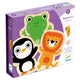 Djeco puzzle aimanté en bois Safari
