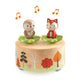 Djeco Boîte à musique en bois pour enfants Melody Of The Woods