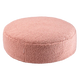 Wigiwama Pouf en peluche pour enfants Pouf goyave