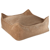 Wigiwama Pouf carré pour enfant Ottoman Toffee