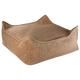 Wigiwama Pouf carré pour enfant Ottoman Toffee
