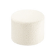 Wigiwama Plush baby pouffe Cream White