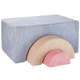  Wigiwama Le pouf pour bébé Playset Blueberry Blue Rainbow