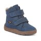 Froddo Bottes d’hiver barefoot pour enfants Zeru Tex Furry Blue