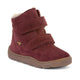 Froddo Bottes d'hiver barefoot pour enfants Zeru Tex Furry Red