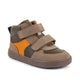 Froddo Chaussures barefoot pour enfants, montantes Loop, couleur : Camel