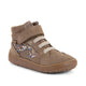 Froddo Chaussures barefoot pour enfants, montantes, Tex Go Brown