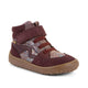 Chaussures barefoot Froddo pour enfants, montantes, Tex Go Red