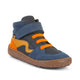 Froddo Chaussures barefoot pour enfants, montantes, Tex Go Denim Orange