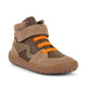 Froddo Chaussures barefoot pour enfants, montantes, Tex Go, marron clair