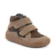 Froddo Chaussures barefoot pour enfants, montantes à la cheville, Tex Autumn Camel