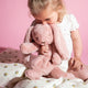 That's mine Mascotte lestée lapin Houston petit rose
