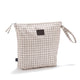 La Millou Trousse de toilette imperméable XL BEIGE VICHY
