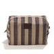 La Millou Cosmetic bag Stripes Brown