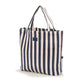 La Millou Sac à provisions pour maman Shopper Bag en polyester STRIPES NAVY