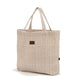 La Millou Sac à provisions pour maman Shopper Bag en polyester BEIGE VICHY