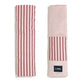 La Millou rembourrage de ceinture en velours de coton STRIPES PINK