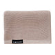 Lullalove Couverture légère en bambou brume caramel 90 x 90 cm