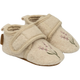 Mikk Line Chaussures pour enfants en laine avec broderie Prémarcheur Off White