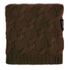Lullalove Couverture en laine mérinos 80x100 cm Chocolat