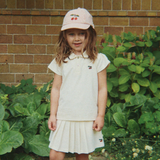 Konges Slojd Polo pour enfants Florita OCS Blanc antique