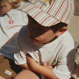 Konges Slojd casquette baseball enfant Frankie GOTS rayures vents 2-4Y