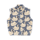 Konges Slojd Gilet polaire pour enfants Jody teddy GRS Dino silhouette