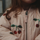 Konges Slojd veste bombardier thermique Juno sequin Cameo rose