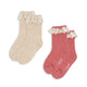 Konges Slojd Chaussettes pour enfants 2-pack Pink mix