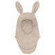 Huttelihut Bonnet en laine avec longues oreilles Camel Mélange 2-4 ans