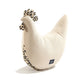 La Millou Coussin d'allaitement en coton Granny Hen Velvet Leopard Cream