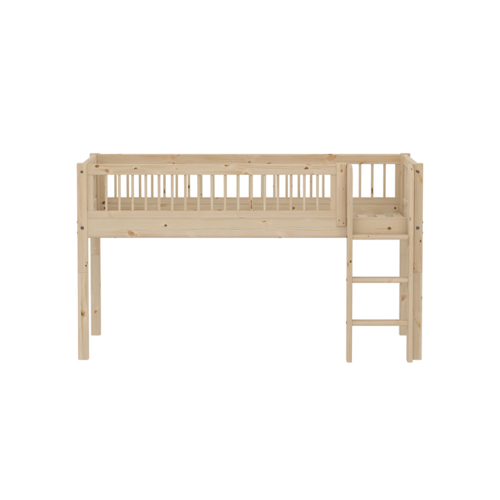 Flexa Lit mezzanine haut pour bébé Classic Pine