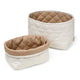 Cam Cam Copenhagen organiseur de couches set de 2 Classic Stripes Camel