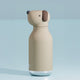 Asobu Gourde thermique avec paille Bestie Chien Beige 460 ml