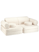 Wigiwama Canapé pour enfants Cream White