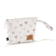 La Millou Waterproof Cosmetic Bag S Heartbeat Beige