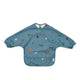 Liewood Bavoir avec volant et manches Merle Fun / Beach blue