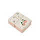 Liewood Boîte à goûter compartimentée Driss Peach me / Sea shell