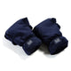 La Millou Gants de poussette velours Royal Navy