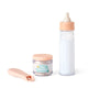 Tiny Harlow Tiny Tummies set d'alimentation pour poupée bol et cuillère, et biberon de lait