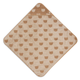 Jollein Cape de bain pour bébé Jacquard Biscuit