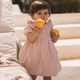 Lil' Atelier Baby Girl Robe Peach Whip NBFDEMBE