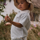 Lil' Atelier Polo pour enfants Loose Coconut Milk Dusty Blue NMMHALDUR