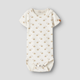 Lil' Atelier Body manches courtes Sor Slim Coconut Milk Boat NBMGAYO