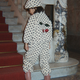 Konges Slojd pantalon polaire pour enfants Jody GRS Dot lumiere