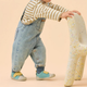 Affenzahn Chaussures en coton pour bébés Prewalker Smally Rhino