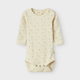 Lil' Atelier baby girl body slim Turtledove Flower NBFGAGO