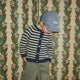 Konges Sløjd Cardigan enfant Billi Knit Cardigan Blue Stripe